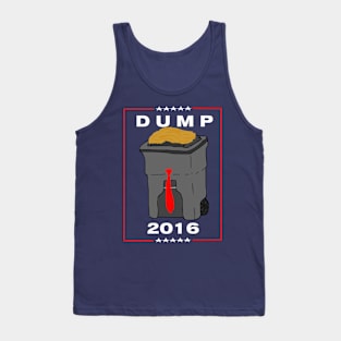 DUMP FOR PRESIDENT! (Red) Tank Top